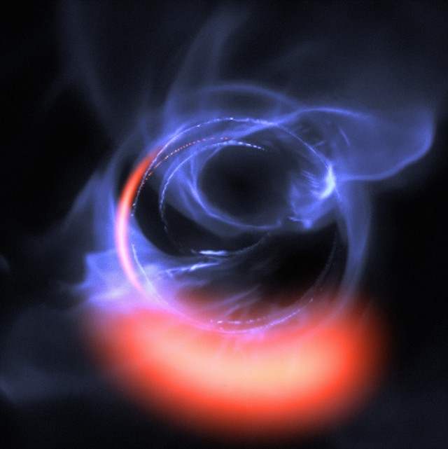 Детальные наблюдения вещества вблизи черной дыры