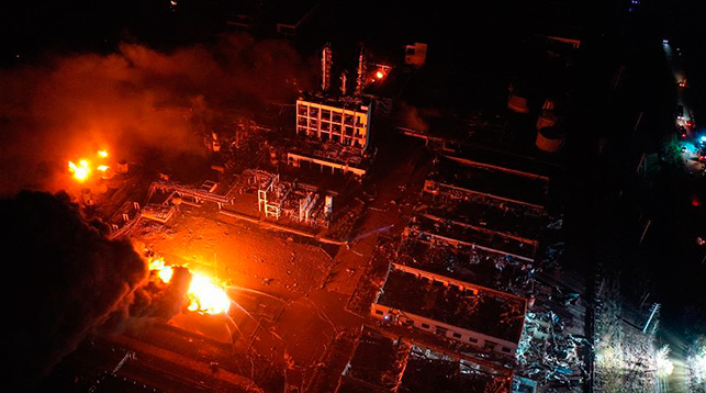 В Китае жертвами взрыва на химзаводе стали 44 человека