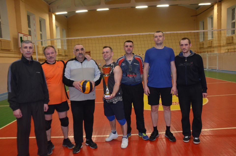 Волейбольная команда райисполкома – обладатель Кубка района