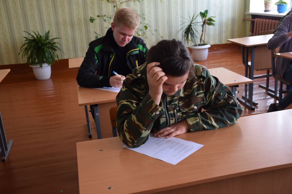 Слет юных спасателей пожарных прошел в понедельник в Хотимске