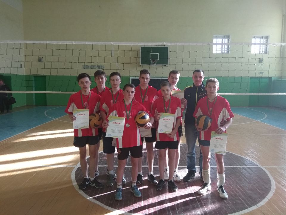 Хотимские волейболисты – вице-чемпионы Могилевской области