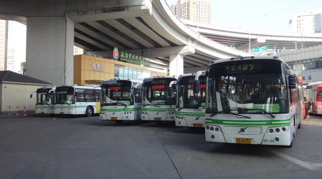 В Шанхае появились автобусы на биодизельном топливе из пищевого масла