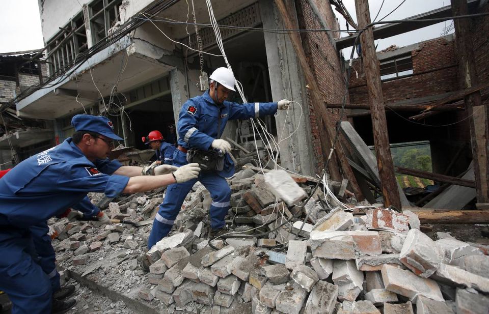 Жертвами землетрясения на юго-западе Китая стали 12 человек