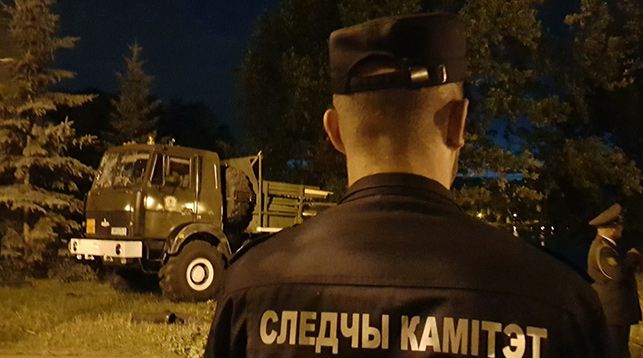 Следственно-оперативные группы работают на местах происшествий в Минске