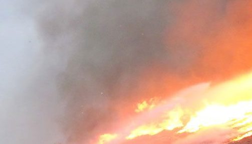 Пилорама горела в Ляховичском районе