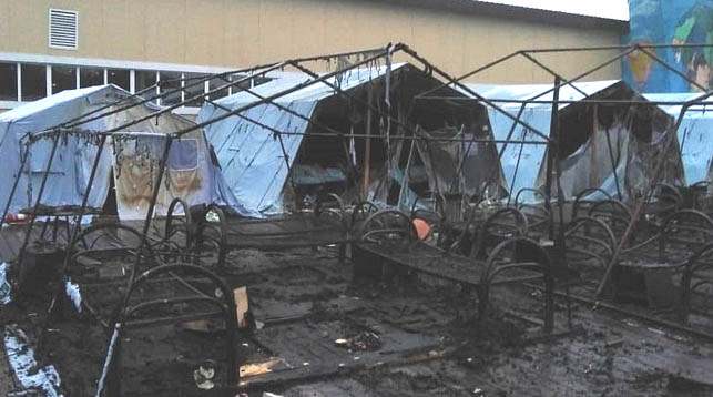 При пожаре в лагере в Хабаровском крае погиб ребенок