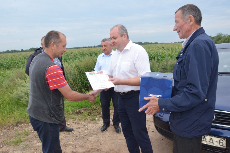 Первый заместитель Могилевского облисполкома ознакомился с ходом сельскохозяйственных работ в районе