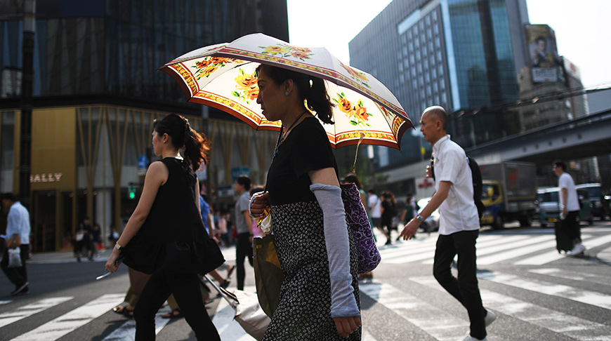 В Японии 57 человек умерли за неделю от жары