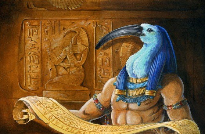 Египетские жрецы – атланты в пространстве и времени