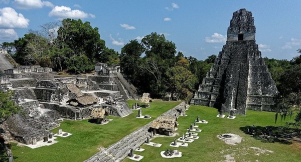 Руины майя в Гватемале