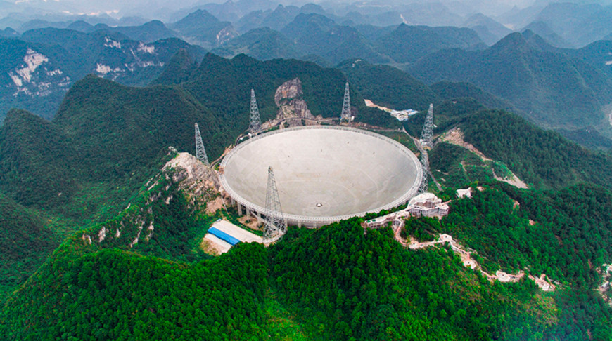 Китайские астрономы поймали космические сигналы неизвестного происхождения