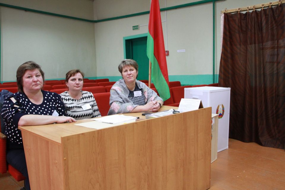 Активный старт голосования на Беседовичском избирательном участке №60