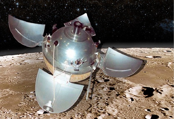 54 года назад станция «Луна-9» осуществила посадку на Луну