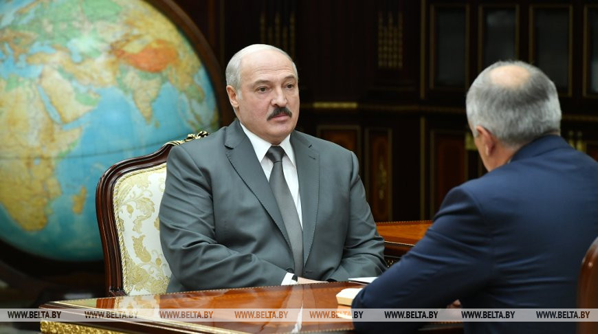 Лукашенко принял с докладом Румаса