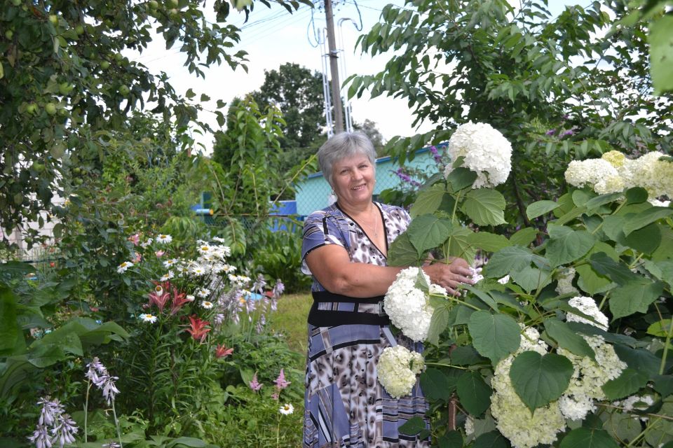 Людмила Минченко посвятила цветоводству 25 лет