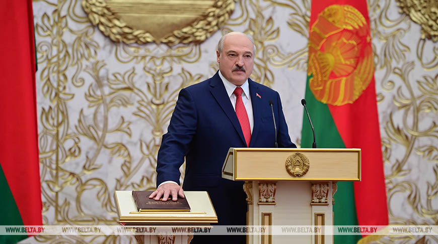 О белорусской нации, приоритетах и своей главной задаче – Лукашенко вступил в должность Президента Беларуси
