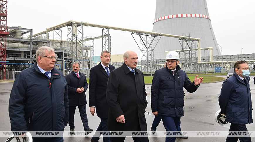 Лукашенко на БелАЭС: сегодня исторический момент – Беларусь становится ядерной державой