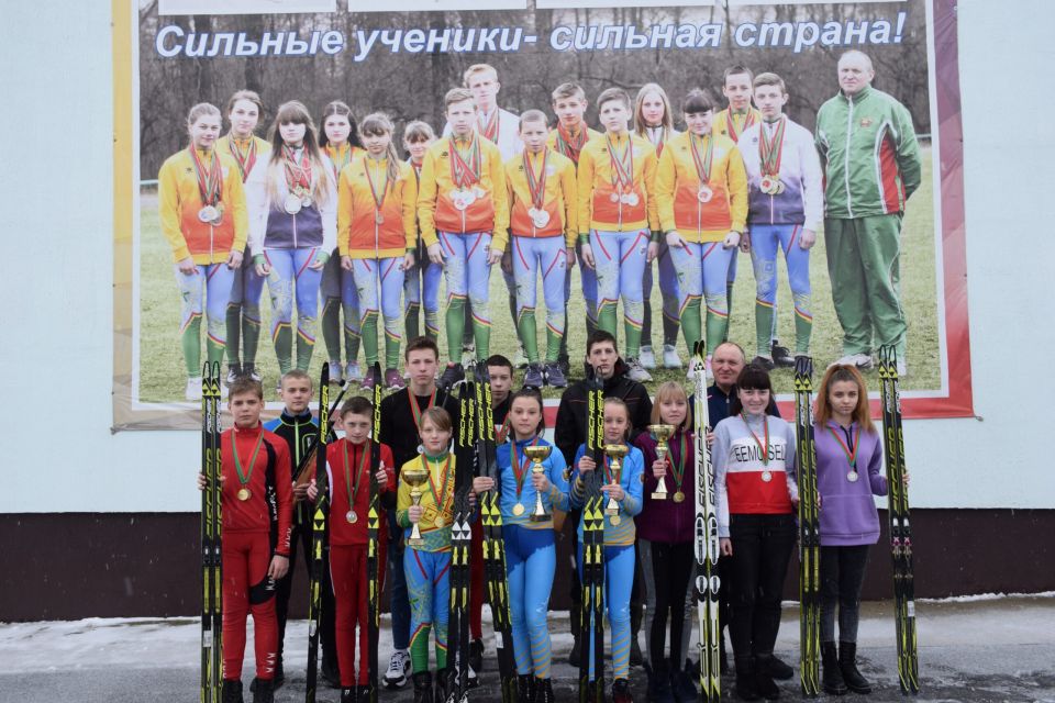 Хотимчане доминировали на новой лыжероллерной трассе