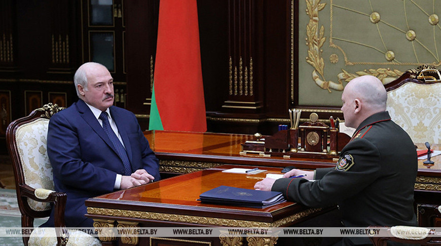 Ситуация в сфере нацбезопасности и защита конституционного строя – подробности встречи Лукашенко с главой КГБ