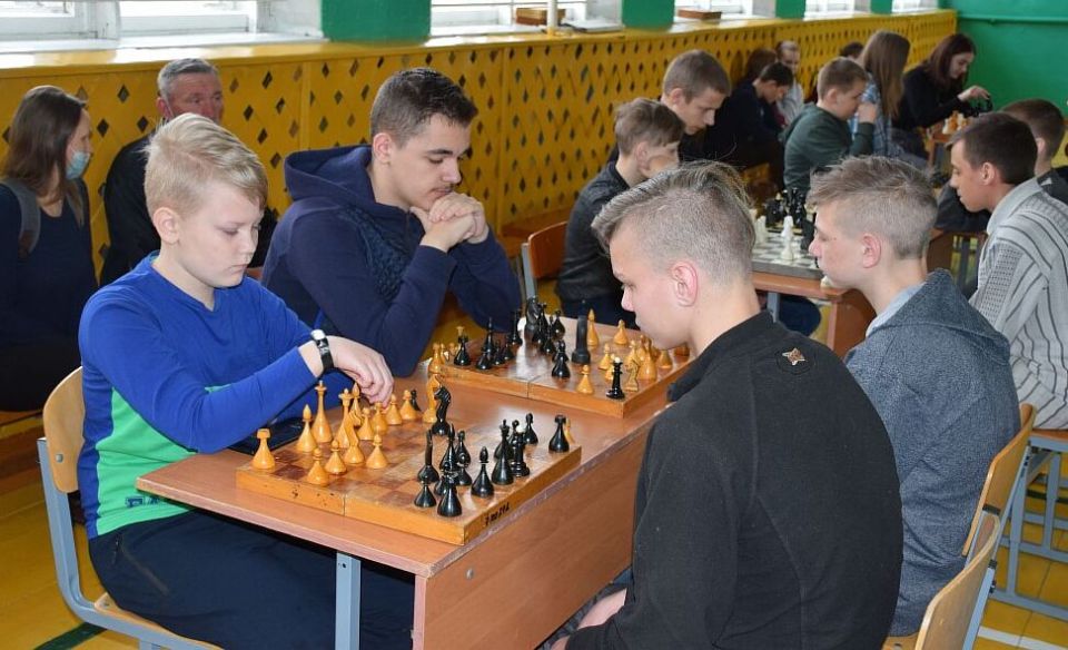 В Хотимске прошли районные соревнования по шахматам среди учащихся