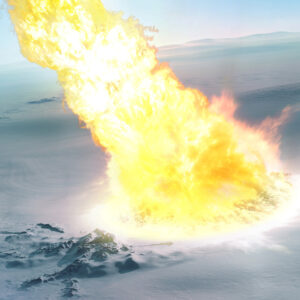 Полмиллиона лет назад в небе над Антарктидой произошел воздушный взрыв
