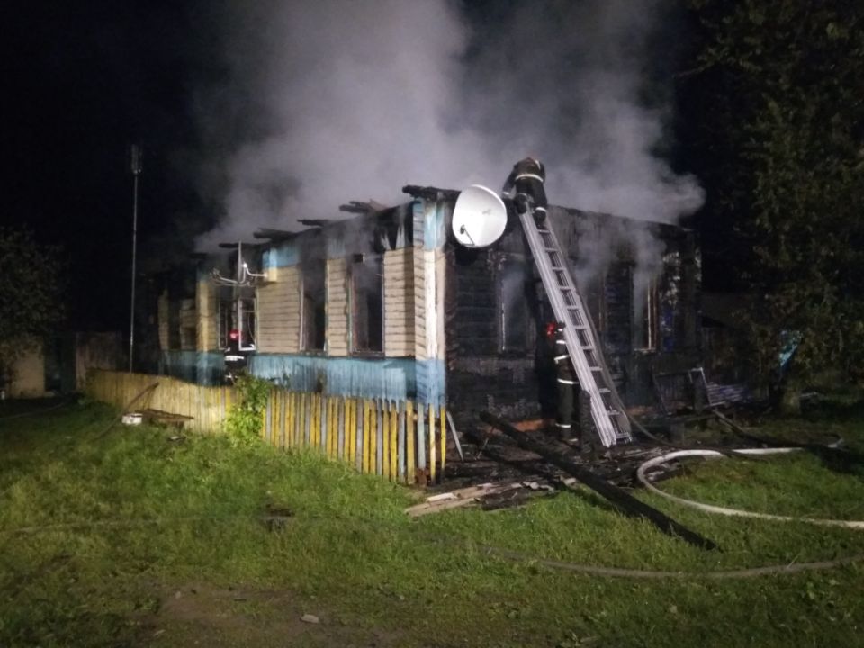 Два пожара произошло в Хотимском районе