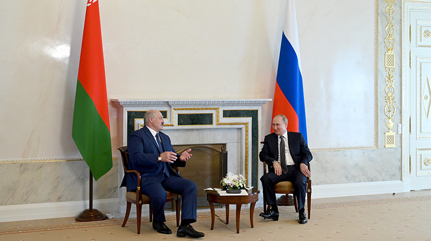 Лукашенко – Путину: главное – безопасность наших государств, этому надо все внимание уделять