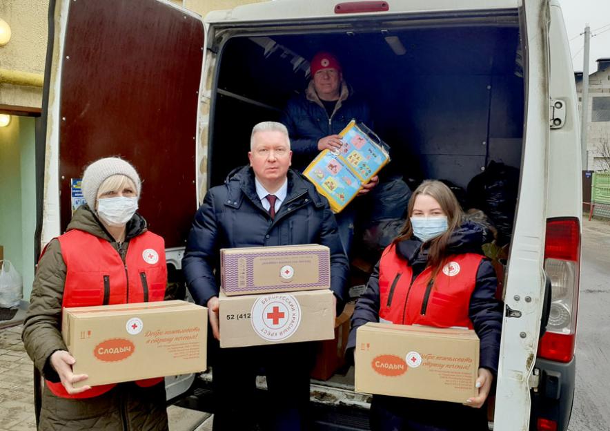 Могилевская областная организации БОКК в третий раз готовит к отправке очередную партию гуманитарной помощи беженцам