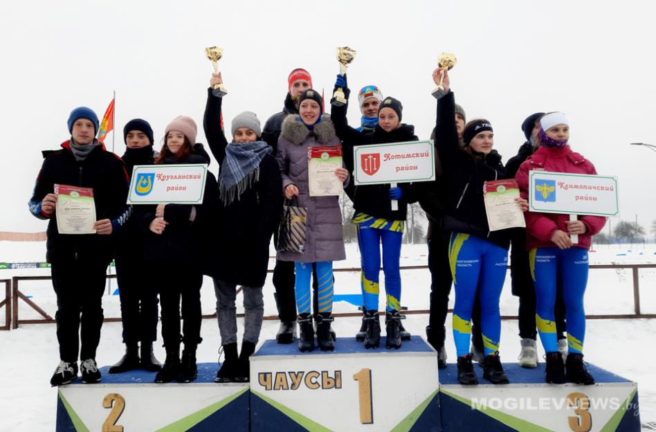 В Чаусах подвели итоги областного этапа соревнований детей и подростков по биатлону «Снежный снайпер»