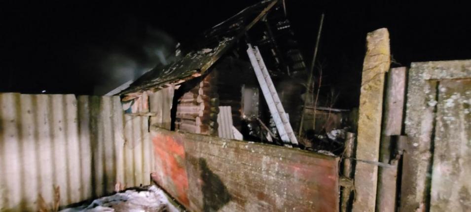 На пожаре в Чаусском районе погибла женщина