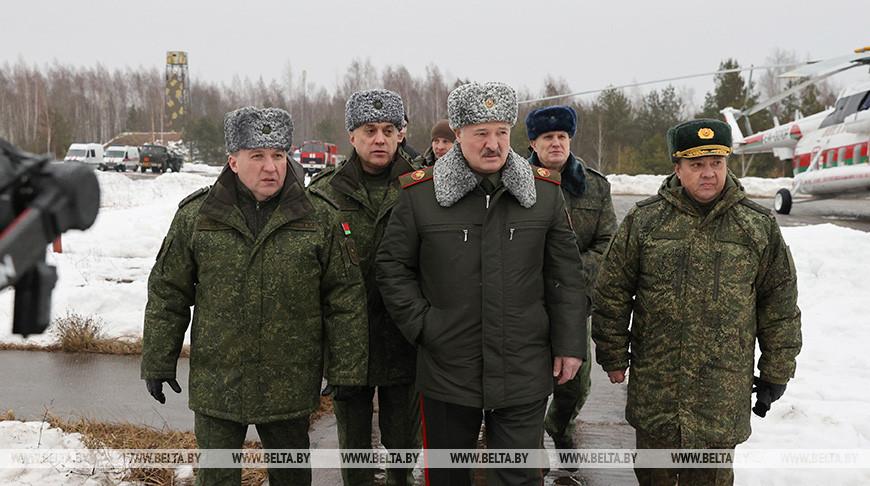 Александр Лукашенко ознакомился с действием совместной группировки “Полонезов” и “Искандеров”