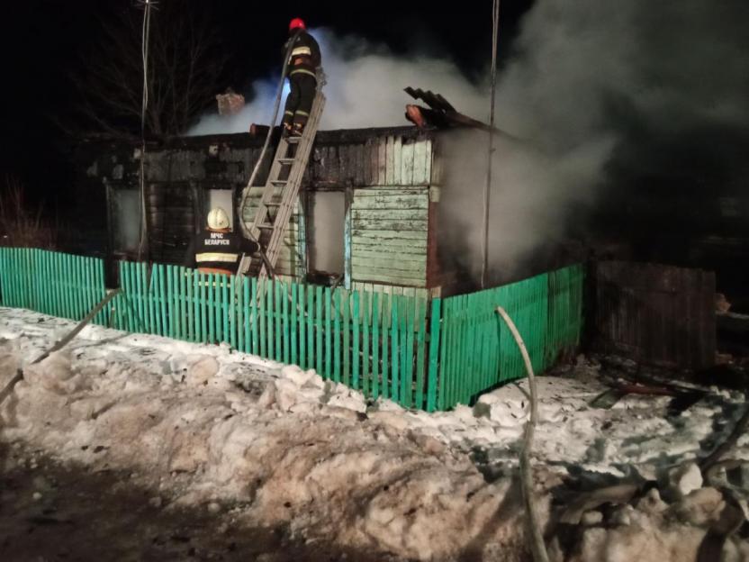 На пожаре в Костюковичском районе погиб мужчина