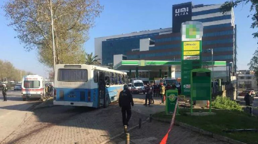 В Турции взорвался автобус