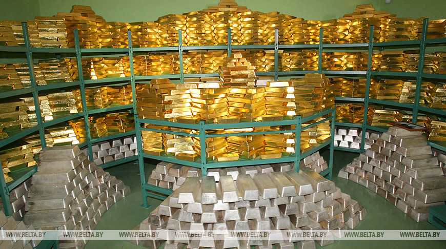 Золотовалютные резервы Беларуси за апрель выросли на 2,5% до $7,8 млрд