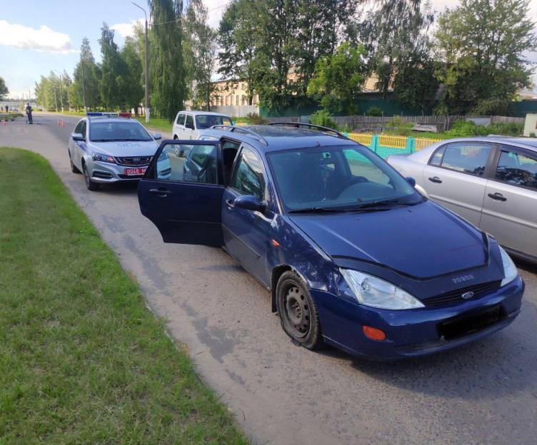 В Костюковичах электросамокат столкнулся с автомобилем