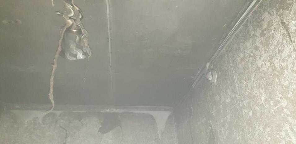 Пожар в общежитии тушили в Быхове
