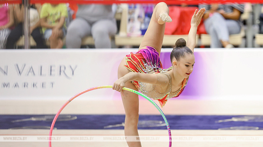 Гимнастка Анастасия Салос стала чемпионкой Беларуси в многоборье