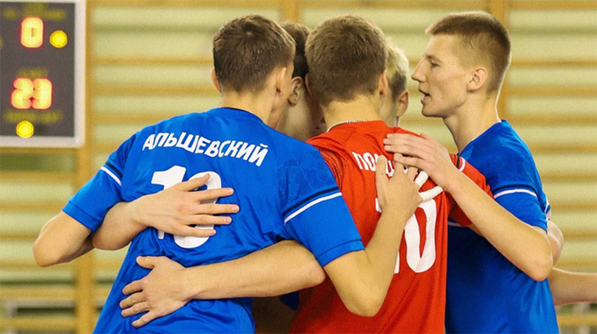 Юниорская сборная Беларуси по волейболу с победы начала домашний тур Молодежной лиги России