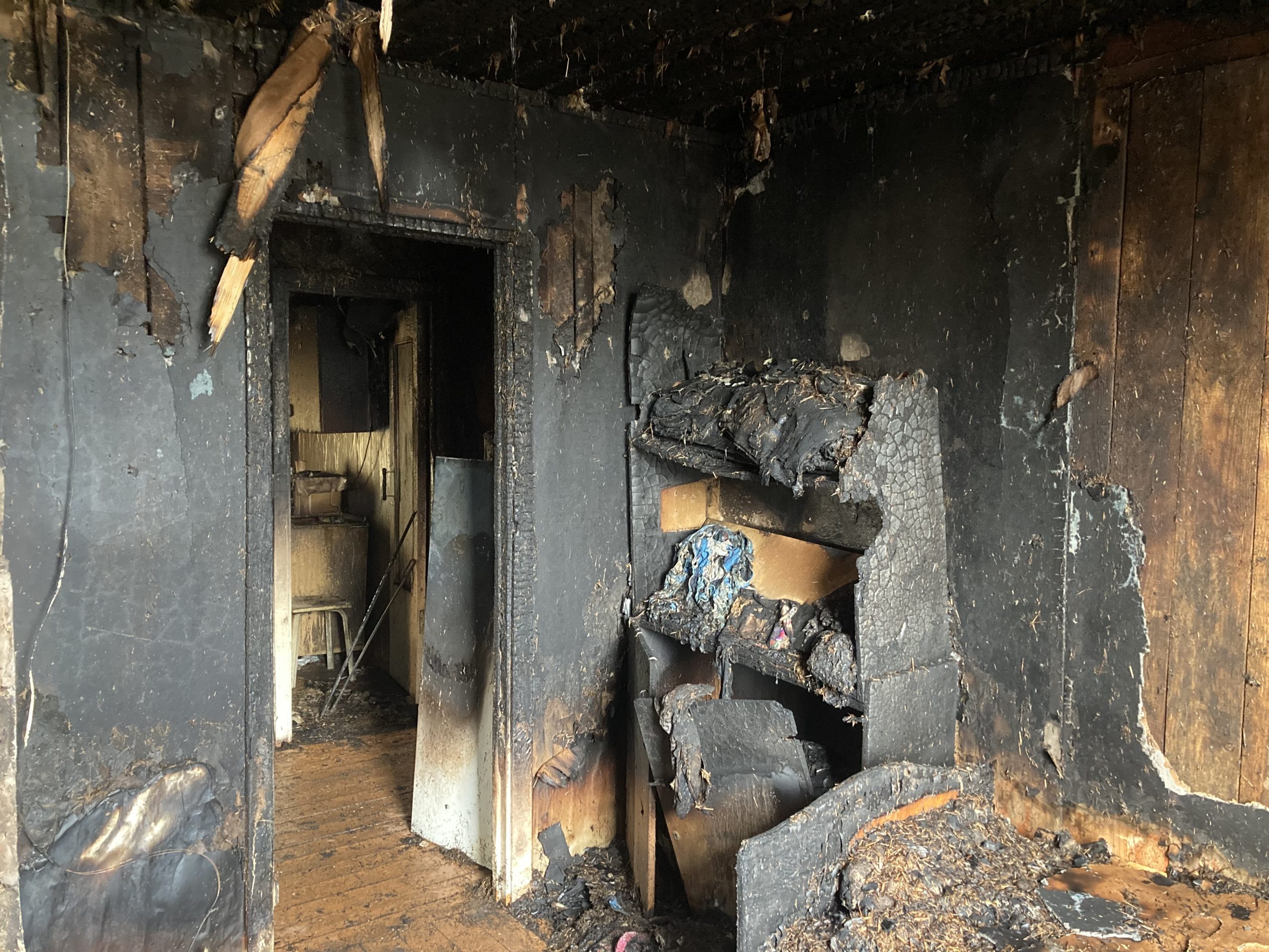 В Хотимском районе произошел пожар дома