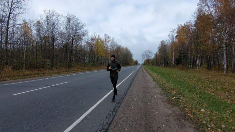 Дистанцию в 70 км за день по местам боевой славы Бобруйского района преодолел бобруйчанин