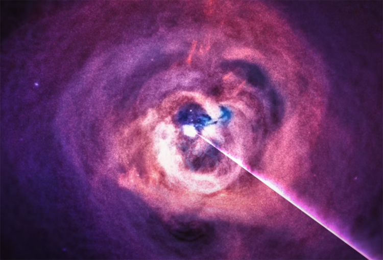 Учёные NASA записали ужасающий звук чёрной дыры