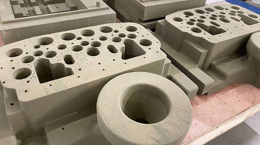На ММЗ ввели в эксплуатацию 3D-принтер для производства песчаных форм и стержней