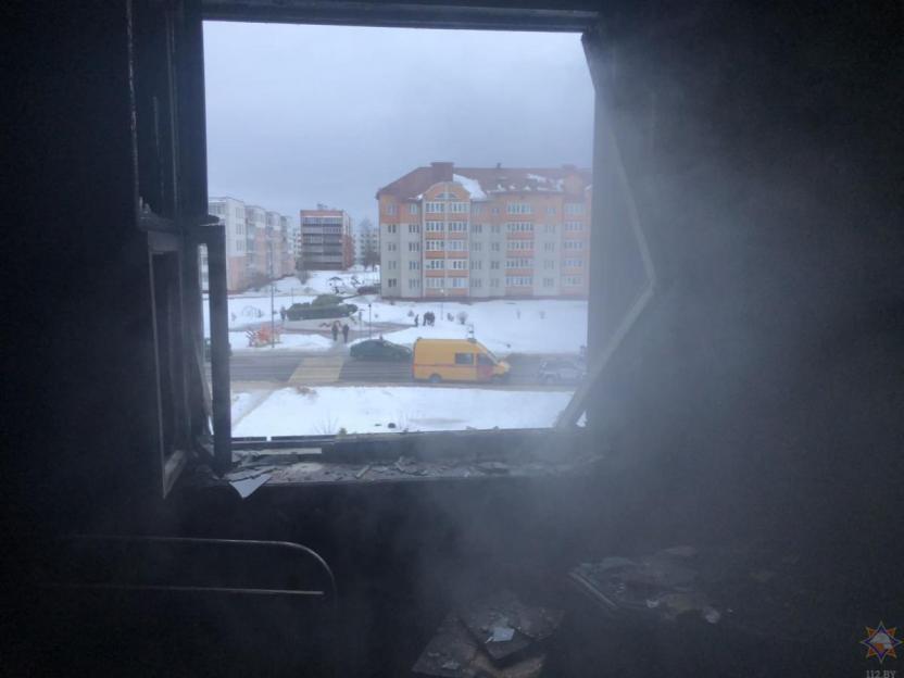 Пожар в общежитии тушили в Климовичах – эвакуированы 20 человек
