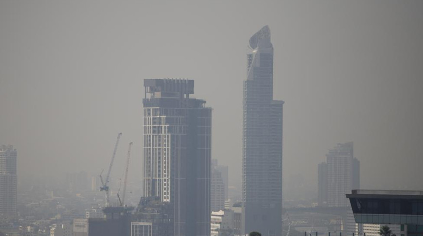 Сильное загрязнение воздуха зарегистрировано в ста районах Таиланда