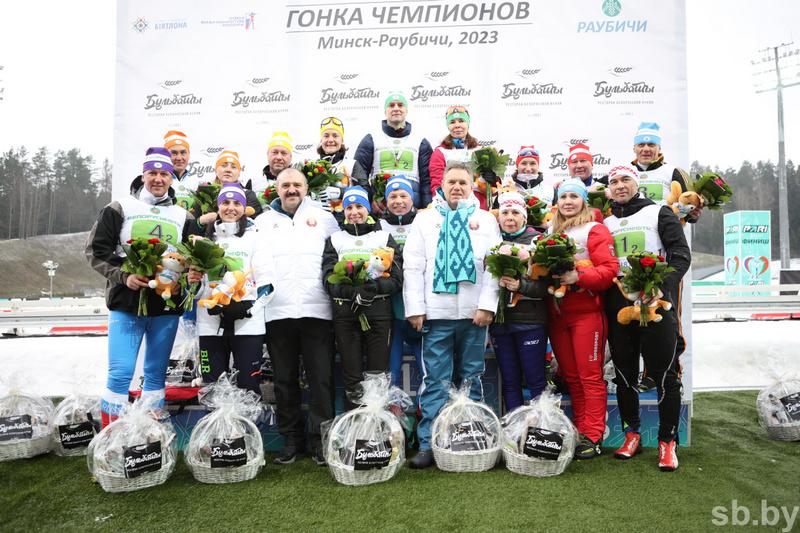 Сергей Новиков одержал победу в гонки чемпионов в «Раубичах»