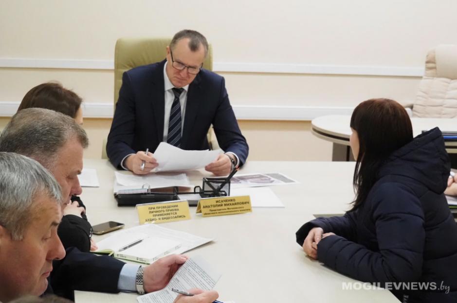 Анатолий Исаченко провел личный прием граждан
