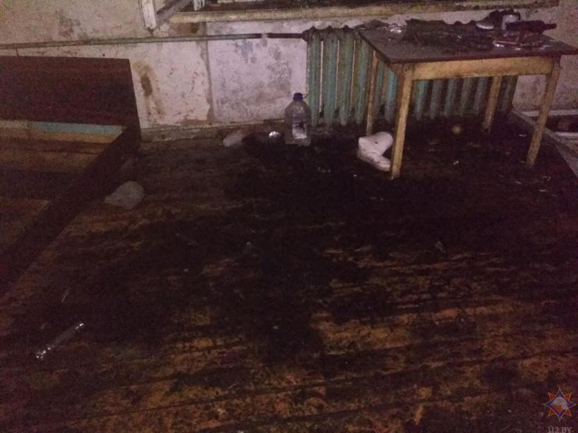 В Кричеве при пожаре в квартире работники МЧС спасли женщину