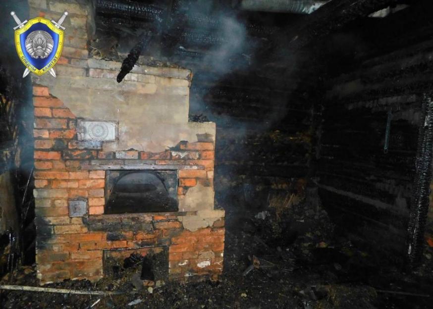 Следователи проводят проверку по факту гибели на пожаре мужчины и женщины в Горецком районе