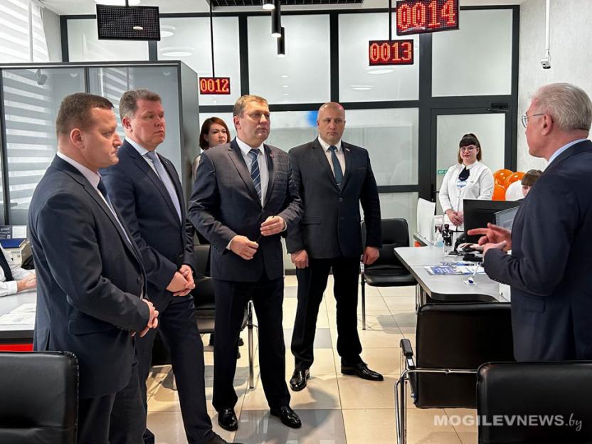 Открытие обновленного отделения Главпочтамта состоялось в Могилеве