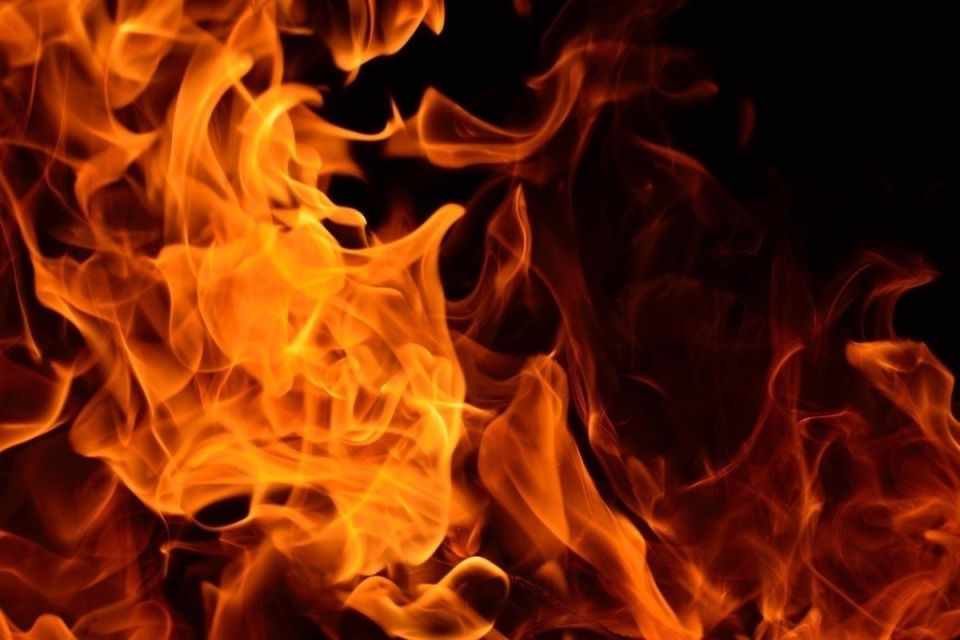Пожар в коровнике тушили в Хотимском районе